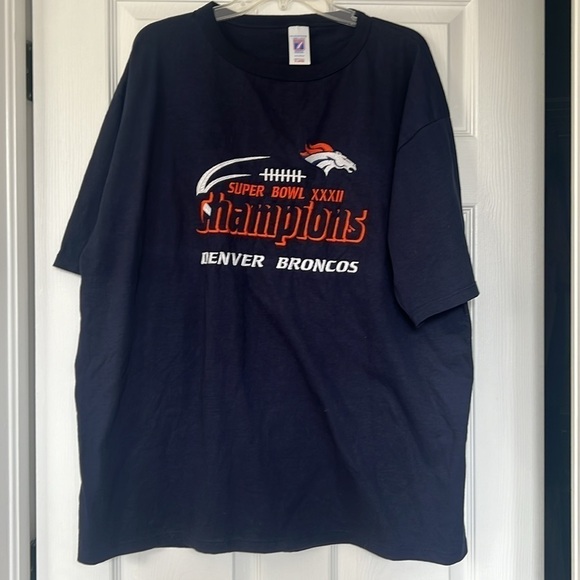 Vintage Denver Broncos T-shirt 1998 Super Bowl Champions XXXII - Picture 3 of 7